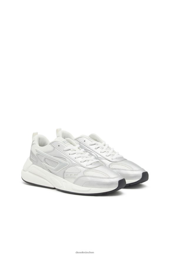 Diesel s-serendipity sport w Schuhwerk Silber Weiss Frauen H0VDZ1096