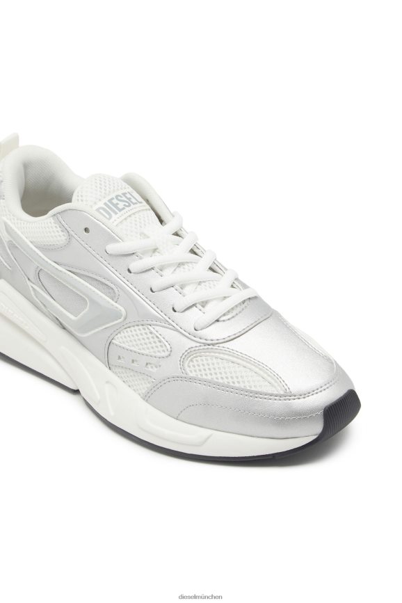 Diesel s-serendipity sport w Schuhwerk Silber Weiss Frauen H0VDZ1096