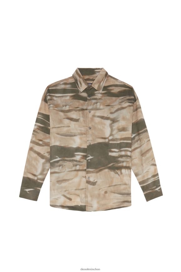 Diesel s-fluid-cmf Bekleidung grün/beige Männer H0VDZ336
