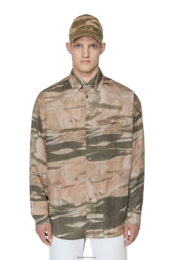 Diesel s-fluid-cmf Bekleidung grün/beige Männer H0VDZ336
