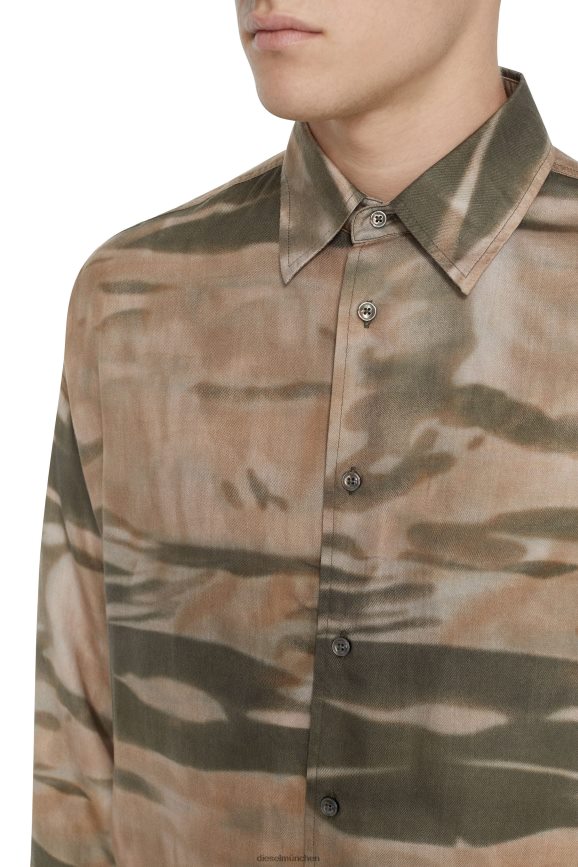 Diesel s-fluid-cmf Bekleidung grün/beige Männer H0VDZ336