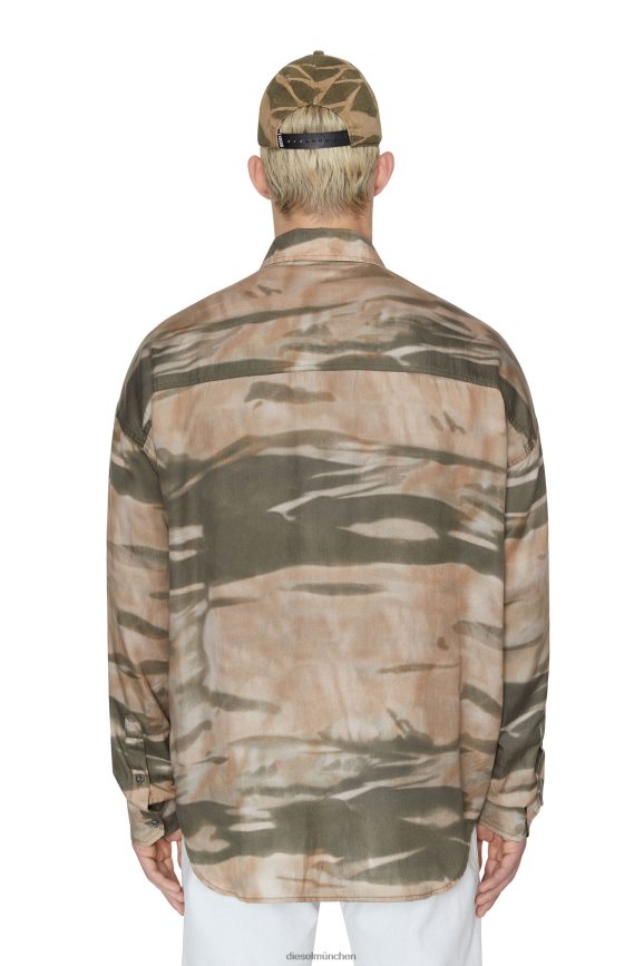 Diesel s-fluid-cmf Bekleidung grün/beige Männer H0VDZ336