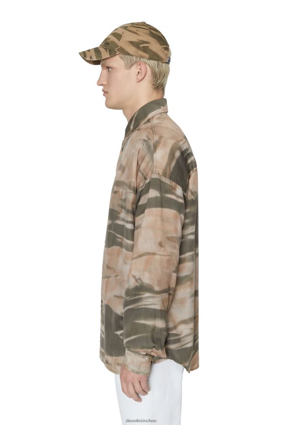 Diesel s-fluid-cmf Bekleidung grün/beige Männer H0VDZ336