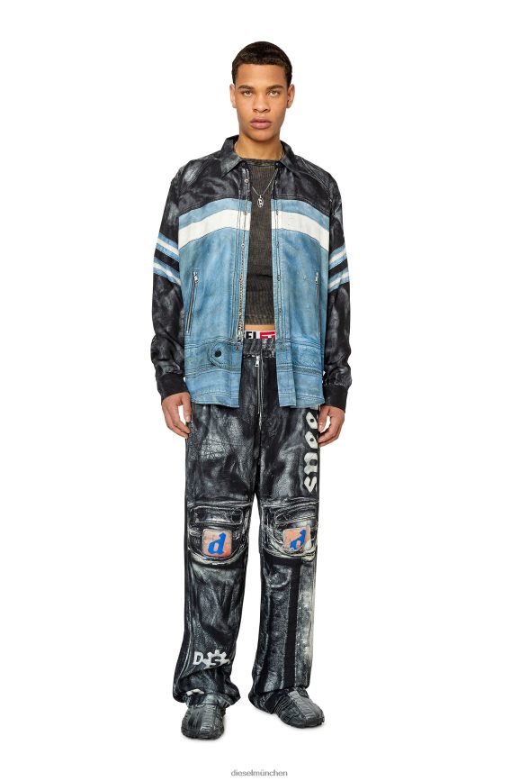 Diesel s-umbe-g Bekleidung Blau Schwarz Männer H0VDZ324