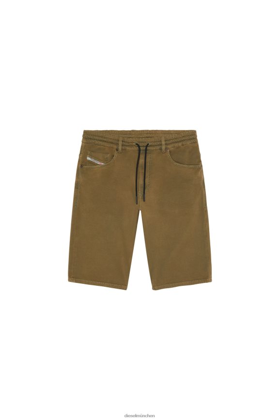 Diesel d-krooley-short jogg Bekleidung Militärgrün Männer H0VDZ345