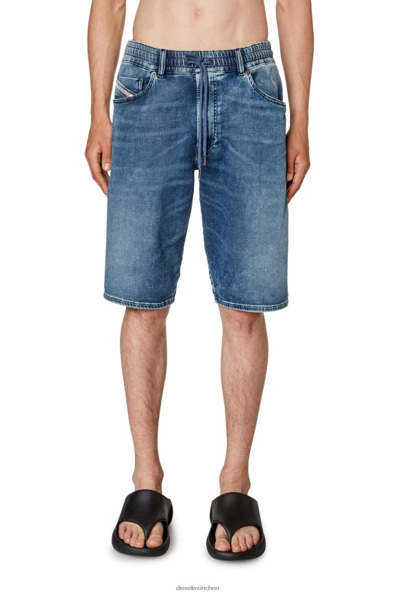 Diesel d-krooley-short jogg Bekleidung Mittelblau Männer H0VDZ354