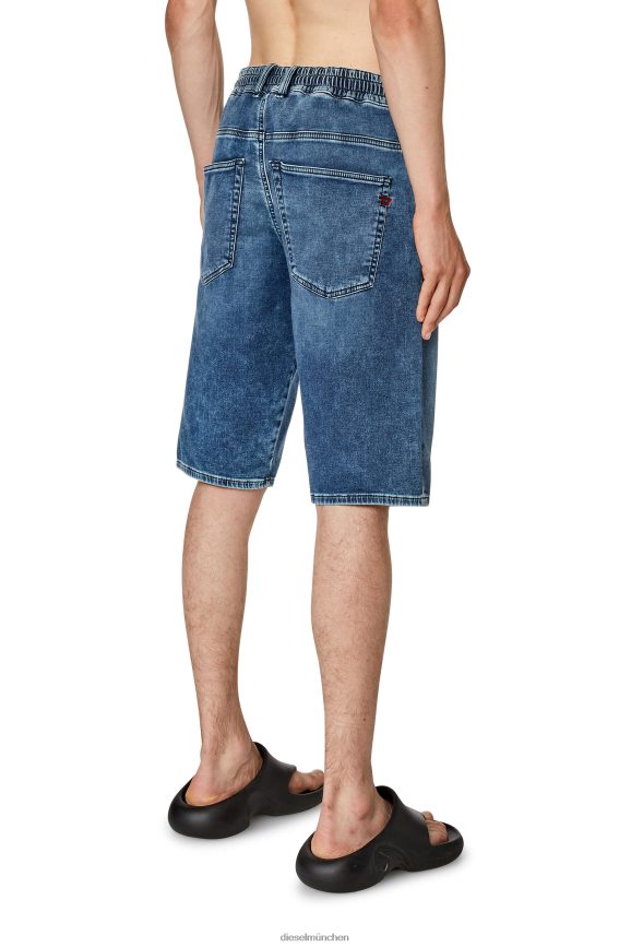 Diesel d-krooley-short jogg Bekleidung Mittelblau Männer H0VDZ354