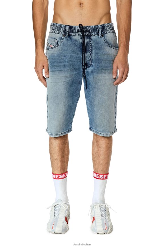 Diesel d-krooley-short jogg Bekleidung Mittelblau Männer H0VDZ376