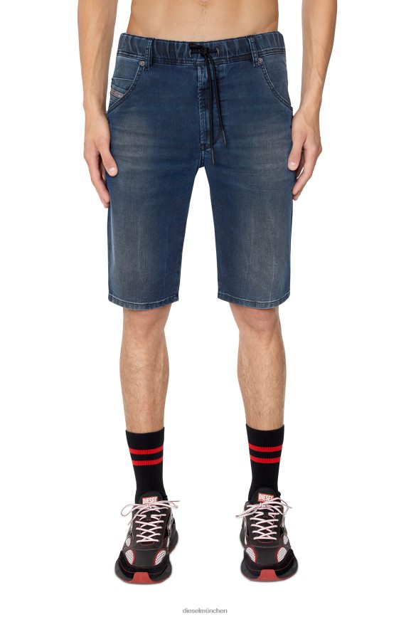 Diesel d-krooshort joggjeans Bekleidung Dunkelblau Männer H0VDZ422