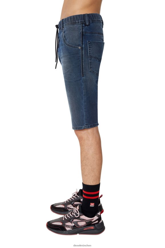 Diesel d-krooshort joggjeans Bekleidung Dunkelblau Männer H0VDZ422