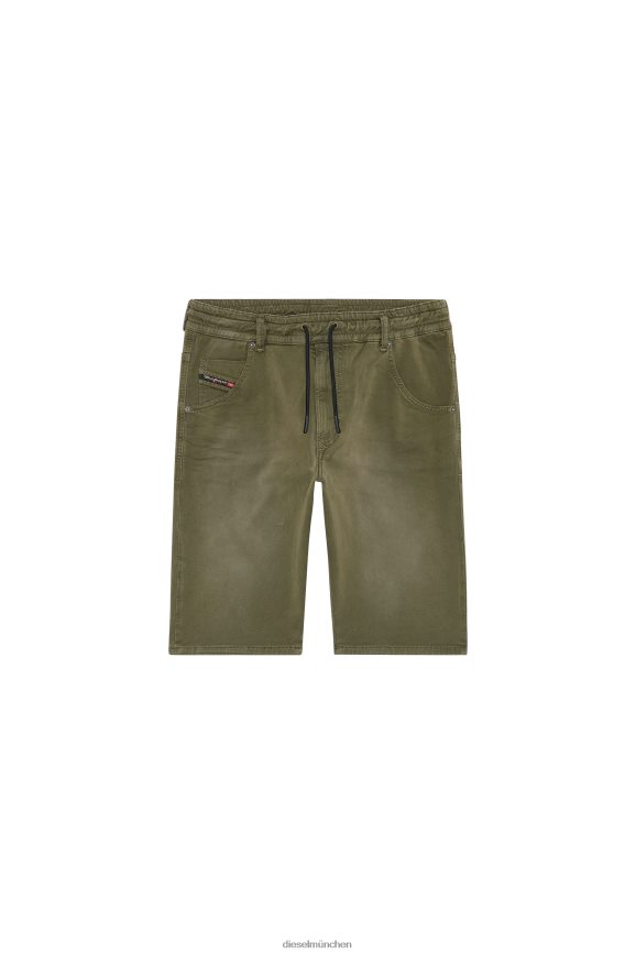 Diesel d-krooshort-z joggjeans Bekleidung Grün Männer H0VDZ370