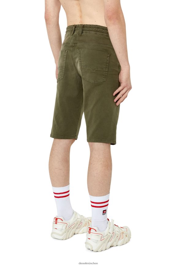 Diesel d-krooshort-z joggjeans Bekleidung Grün Männer H0VDZ370