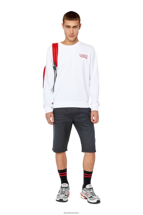 Diesel d-krooshort-z joggjeans Bekleidung schwarz/dunkelgrau Männer H0VDZ394