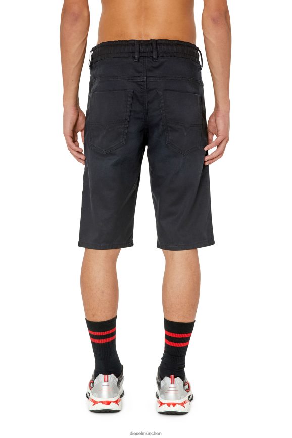 Diesel d-krooshort-z joggjeans Bekleidung schwarz/dunkelgrau Männer H0VDZ394