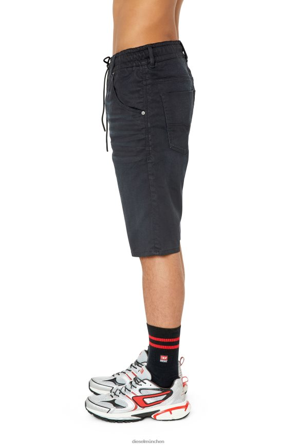 Diesel d-krooshort-z joggjeans Bekleidung schwarz/dunkelgrau Männer H0VDZ394