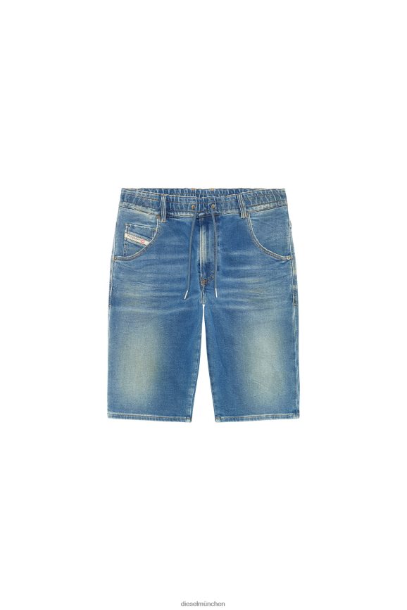 Diesel d-krooshort-z-t Bekleidung Mittelblau Männer H0VDZ377