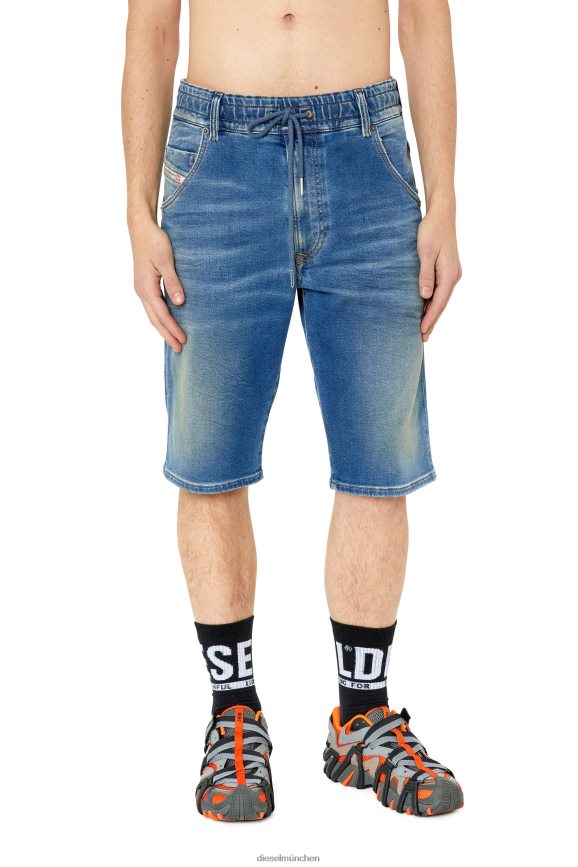 Diesel d-krooshort-z-t Bekleidung Mittelblau Männer H0VDZ377