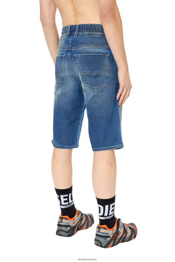 Diesel d-krooshort-z-t Bekleidung Mittelblau Männer H0VDZ377