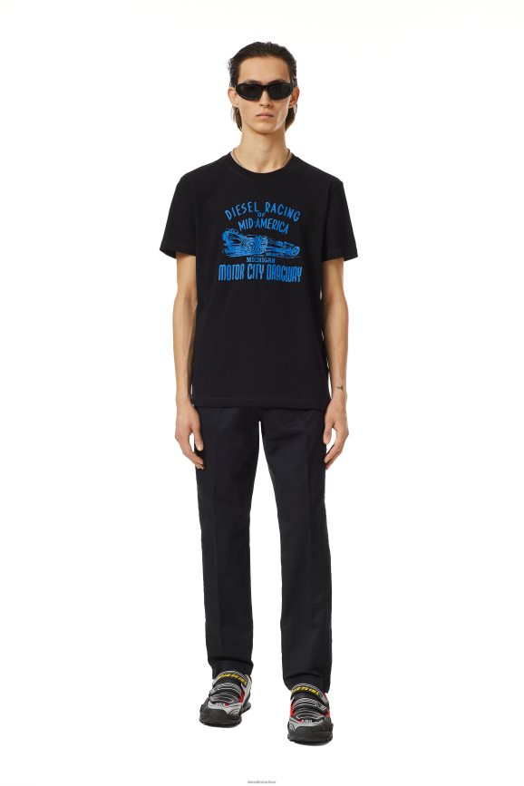 Diesel p-Francis-cl Bekleidung Schwarz Männer H0VDZ418