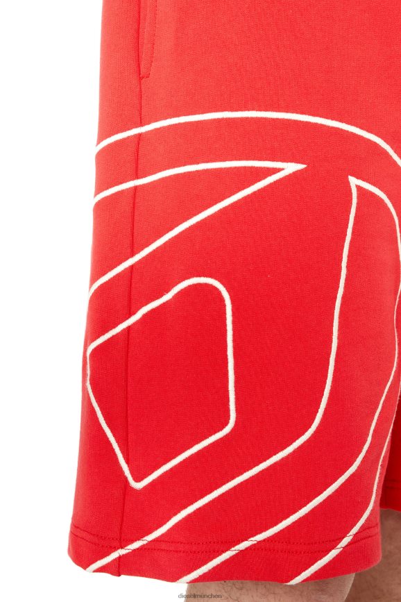 Diesel p-crow-megoval Bekleidung Rot Männer H0VDZ339
