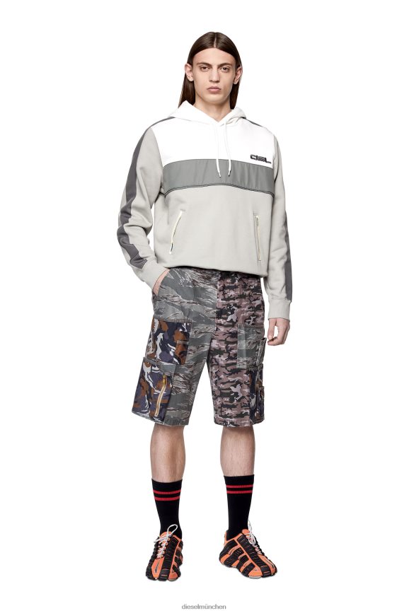 Diesel p-pierre-cmf Bekleidung Braun-grau Männer H0VDZ337