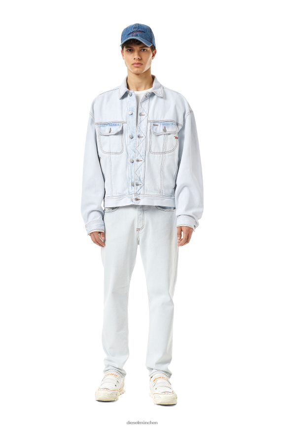 Diesel D-Lillo Trucker-Jacke Bekleidung hellblau Männer H0VDZ54