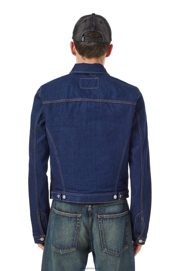Diesel D-Milo Trucker-Jacke Bekleidung Dunkelblau Männer H0VDZ53