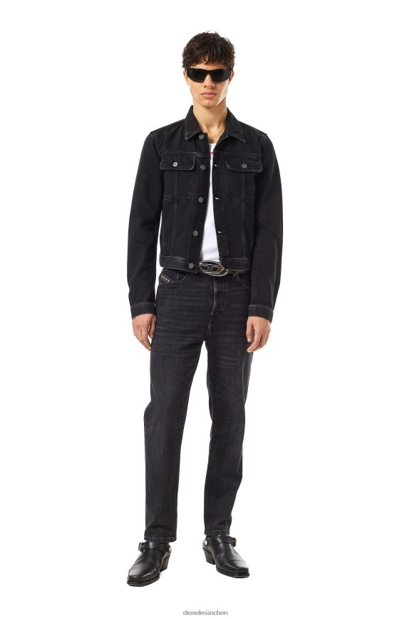 Diesel D-Milo Trucker-Jacke Bekleidung schwarz/dunkelgrau Männer H0VDZ45