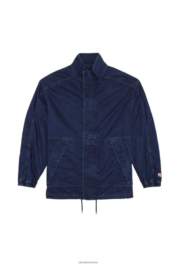 Diesel D-Rodney Joggjeans Windjacke Bekleidung Dunkelblau Männer H0VDZ37