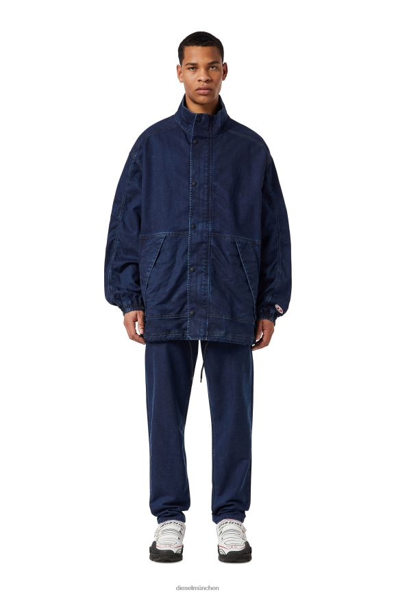 Diesel D-Rodney Joggjeans Windjacke Bekleidung Dunkelblau Männer H0VDZ37