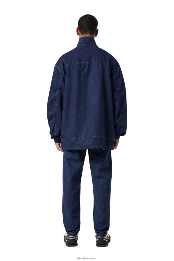 Diesel D-Rodney Joggjeans Windjacke Bekleidung Dunkelblau Männer H0VDZ37