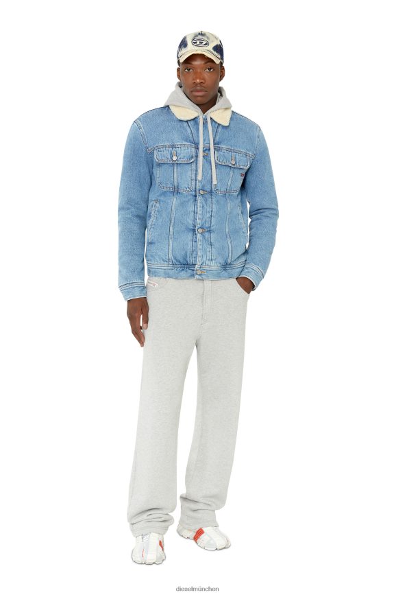 Diesel d-barcy-t Bekleidung Mittelblau Männer H0VDZ38