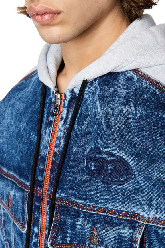 Diesel d-lill-one Bekleidung Mittelblau Männer H0VDZ61