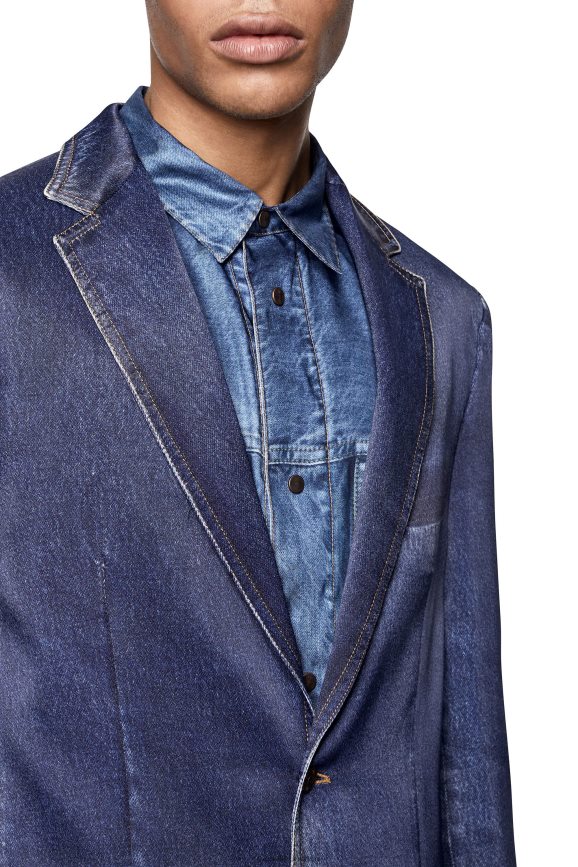 Diesel j-munro-den Bekleidung Blau Männer H0VDZ8