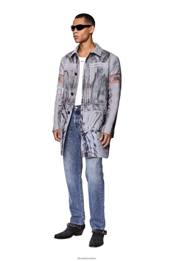 Diesel j-weems Bekleidung grau Männer H0VDZ7