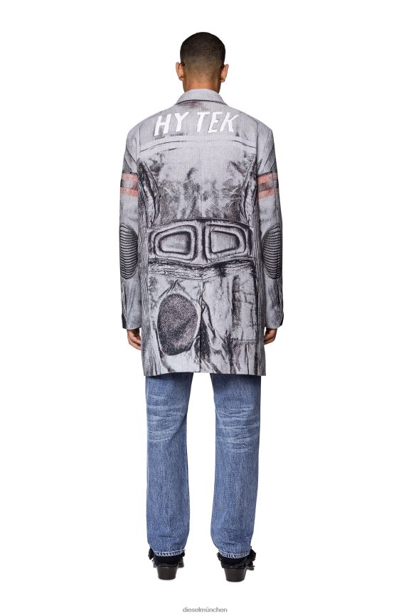 Diesel j-weems Bekleidung grau Männer H0VDZ7