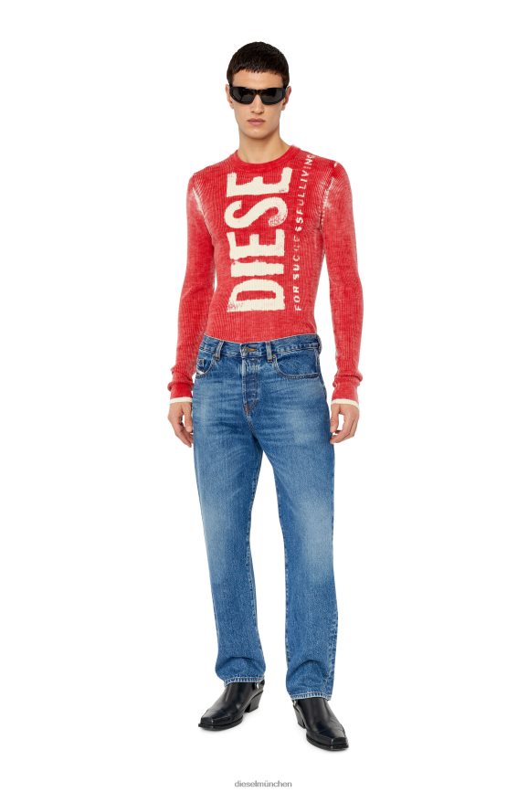 Diesel k-atullus-rund Bekleidung Rot Männer H0VDZ87