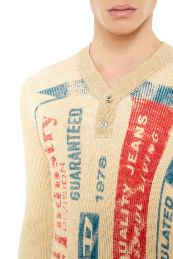 Diesel k-lancy Bekleidung Beige Männer H0VDZ118