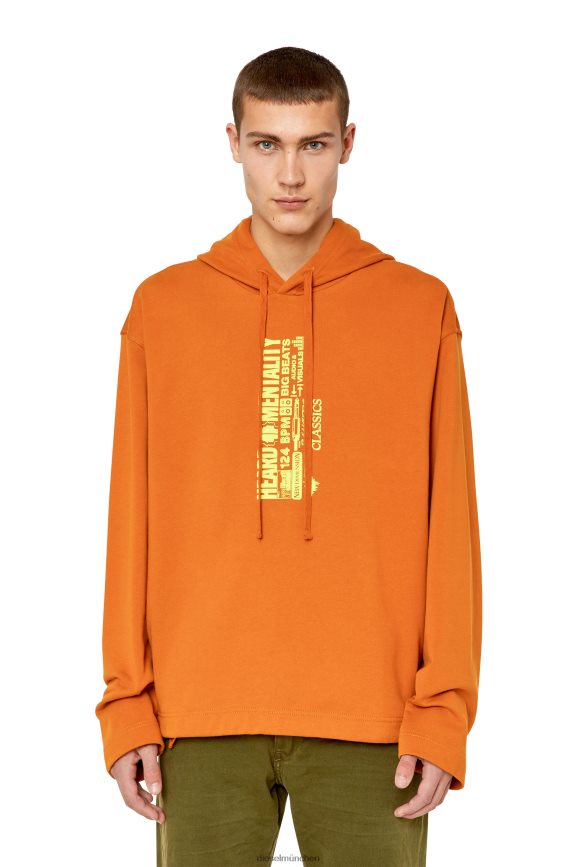 Diesel S-maus Bekleidung orange Männer H0VDZ120