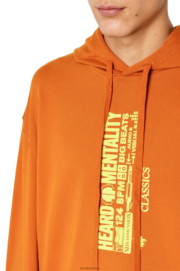Diesel S-maus Bekleidung orange Männer H0VDZ120