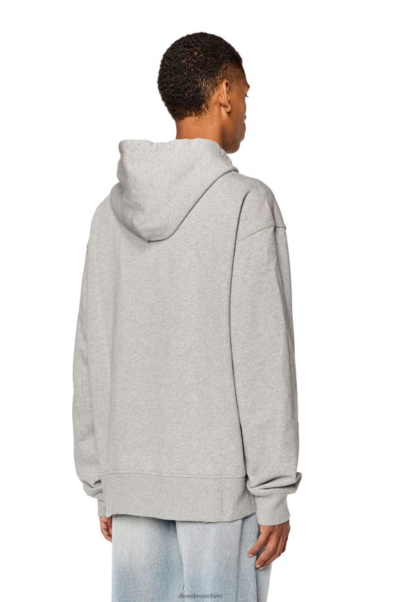Diesel dx-s-macs-hood Bekleidung grau Männer H0VDZ140