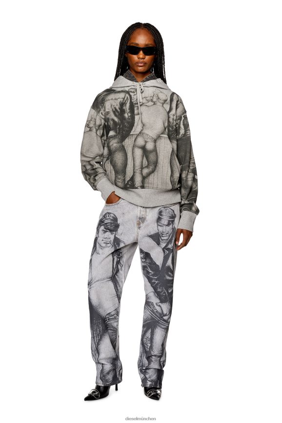 Diesel pr-s-macs-hood Bekleidung grau Männer H0VDZ143