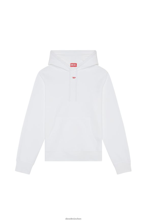 Diesel s-ginn-hood-d Bekleidung Weiss Männer H0VDZ145