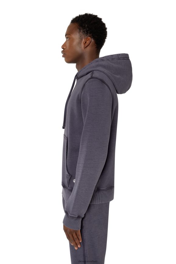 Diesel s-ginn-hood-dov-pe Bekleidung Blau Männer H0VDZ157