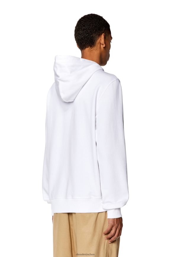 Diesel s-ginn-welt-hood Bekleidung Weiss Männer H0VDZ131