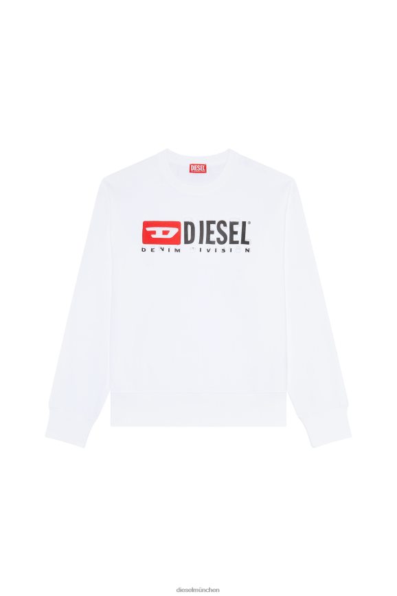 Diesel s-macs-divstroyed Bekleidung Weiss Männer H0VDZ160