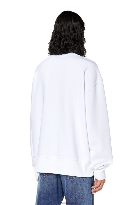 Diesel s-macs-divstroyed Bekleidung Weiss Männer H0VDZ160