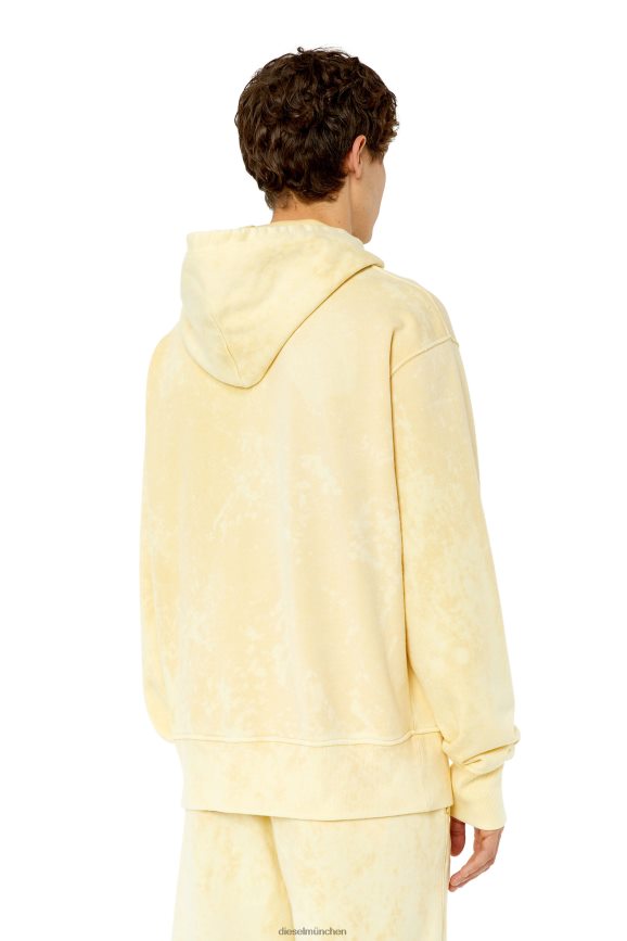 Diesel s-macs-hood-g2 Bekleidung Gelb Männer H0VDZ111