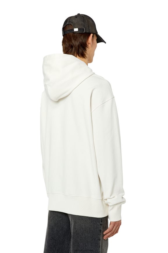 Diesel s-macsout-hood Bekleidung Weiss Männer H0VDZ110