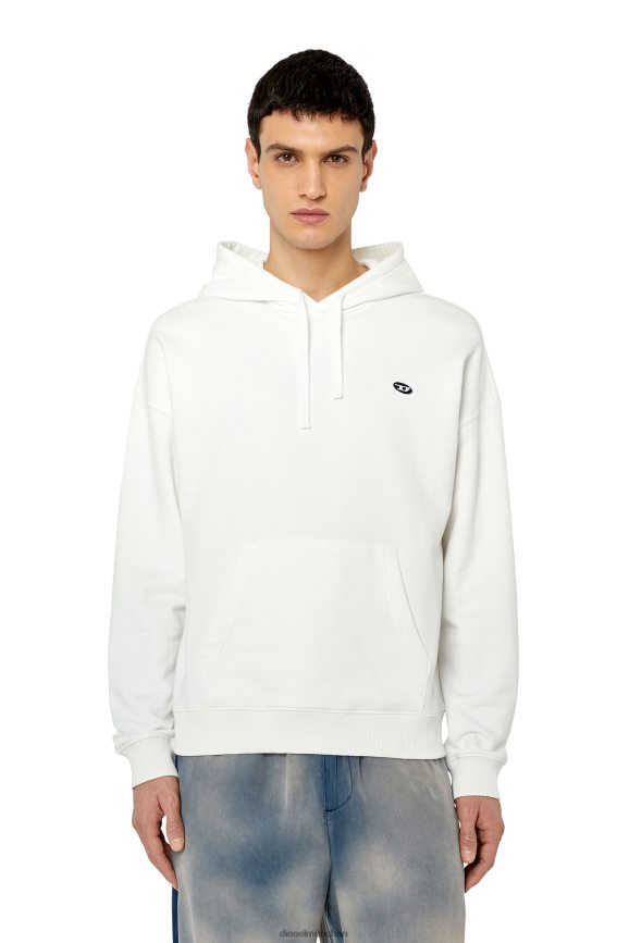 Diesel s-rob-hood-doval-pj Bekleidung Weiss Männer H0VDZ147